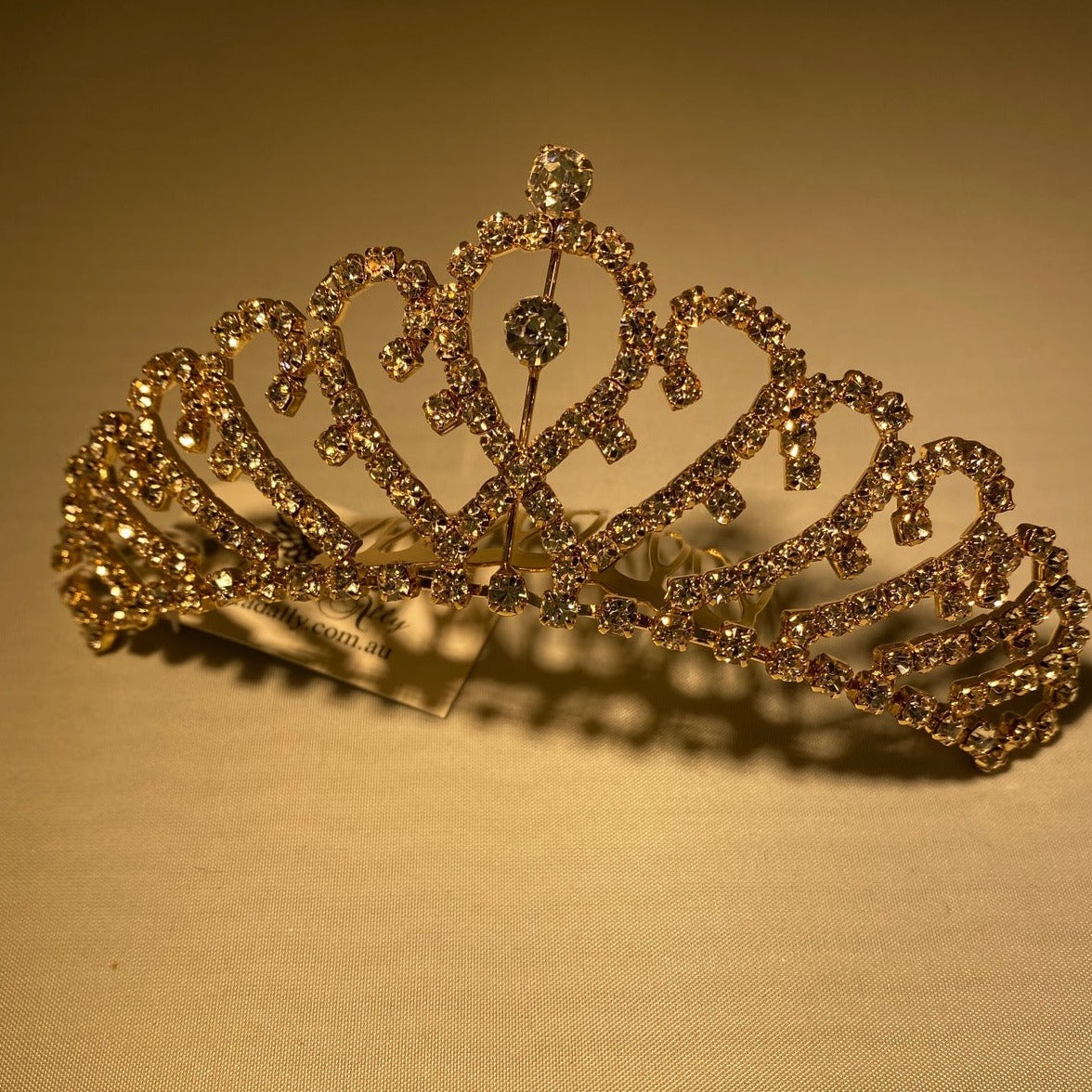Mad Ally Cassie Tiara - Gold
