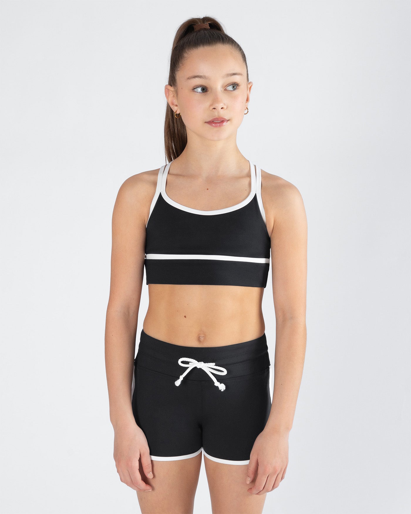 Zuri Crop Black + White MOTION EDIT