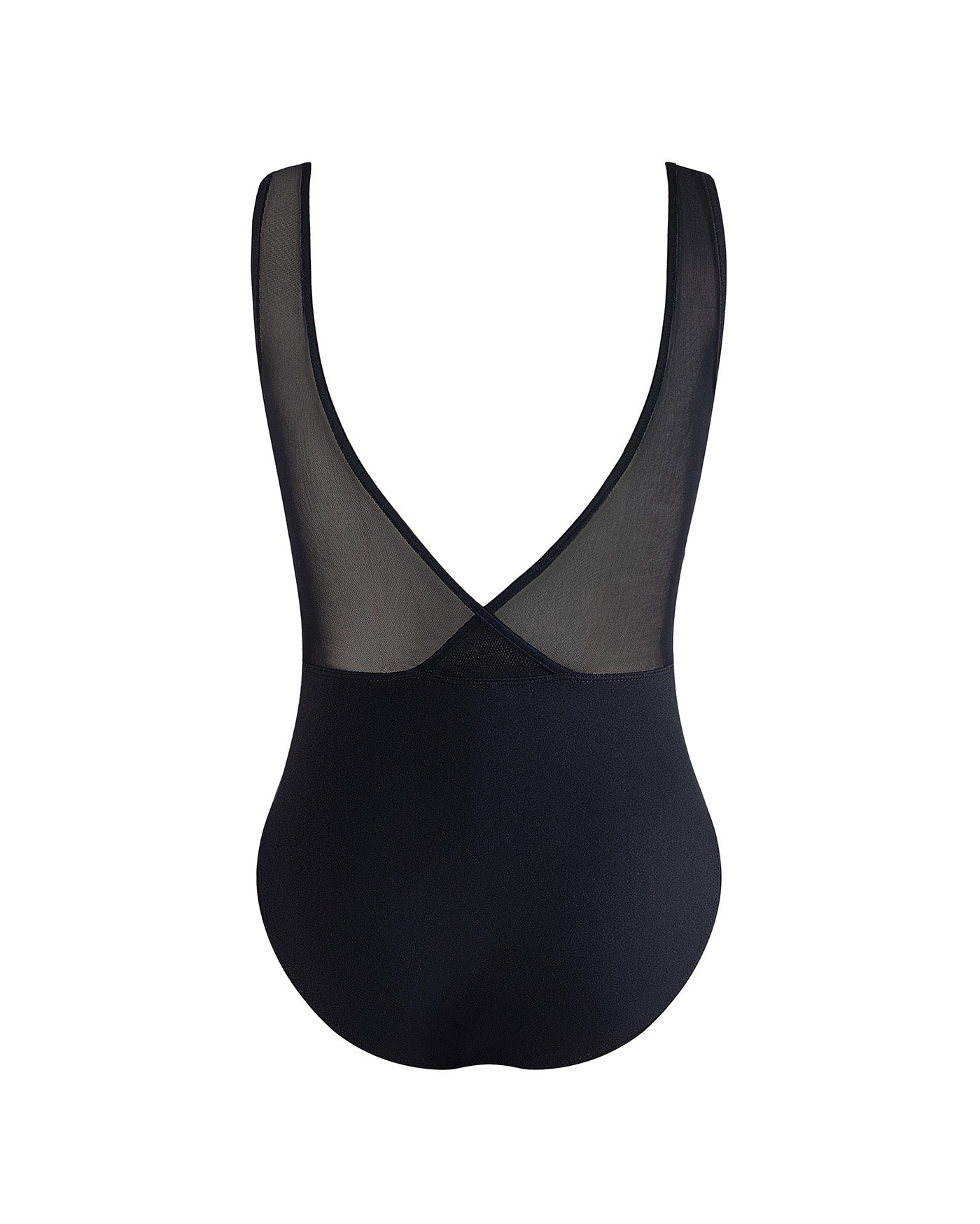 Timeless Noir 🖤 Clara Cross Back Leotard | Noir Black
