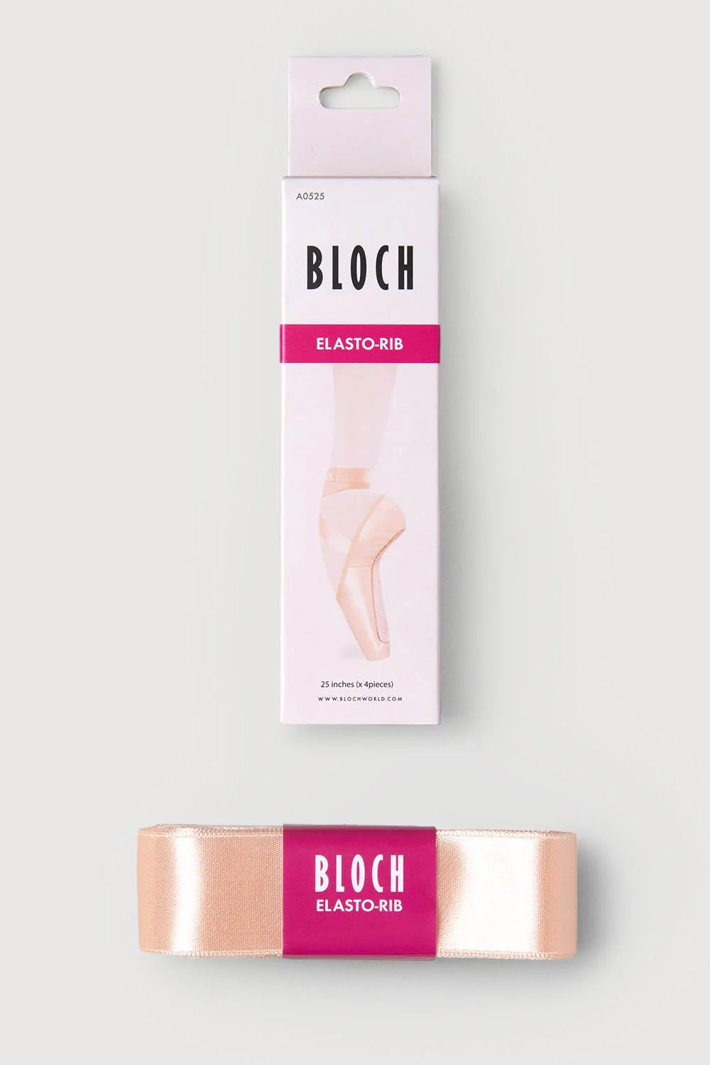 Elasto-Rib Pointe Shoe Ribbon