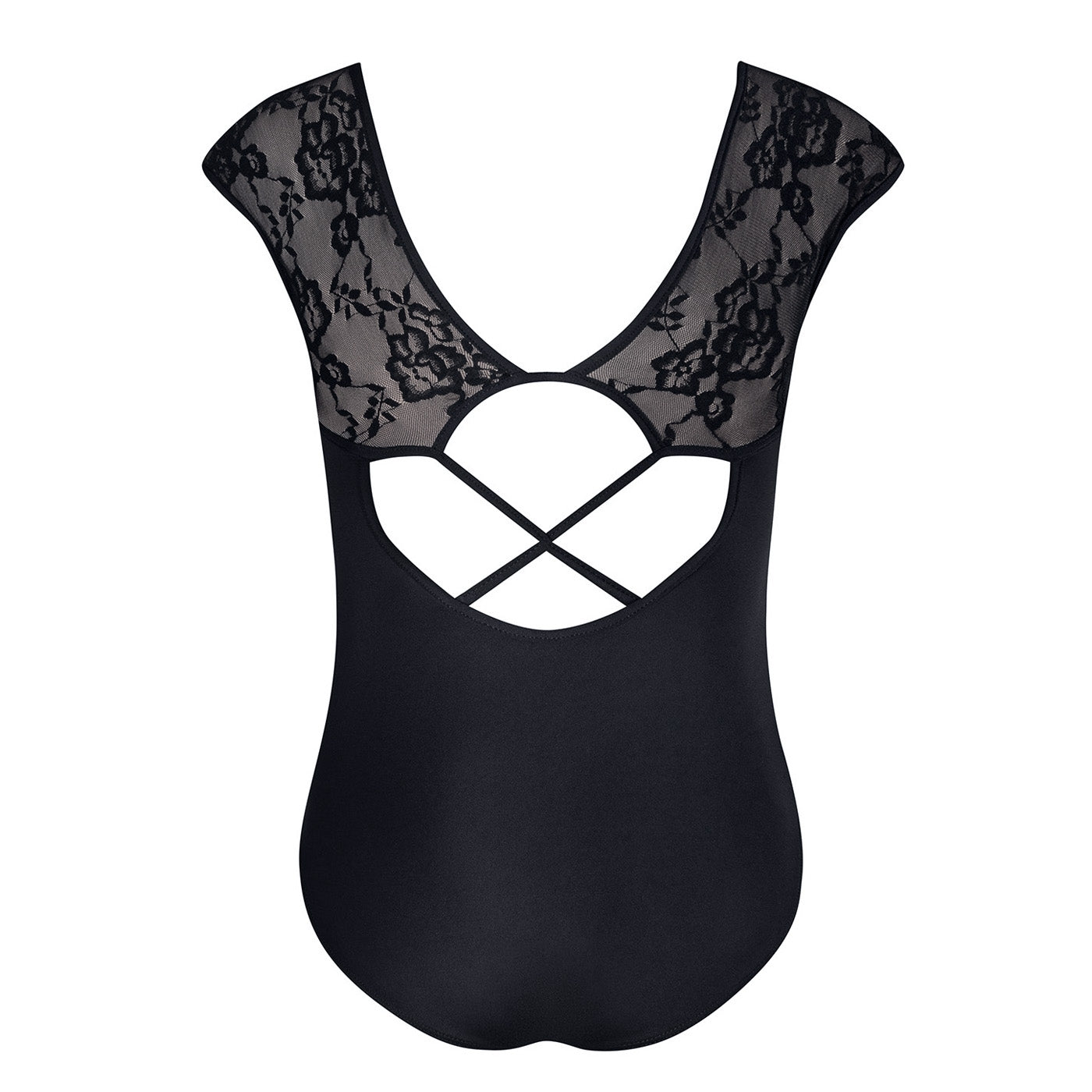 DREAMY LACE Mila Cross-Back Lace Leotard - Adult