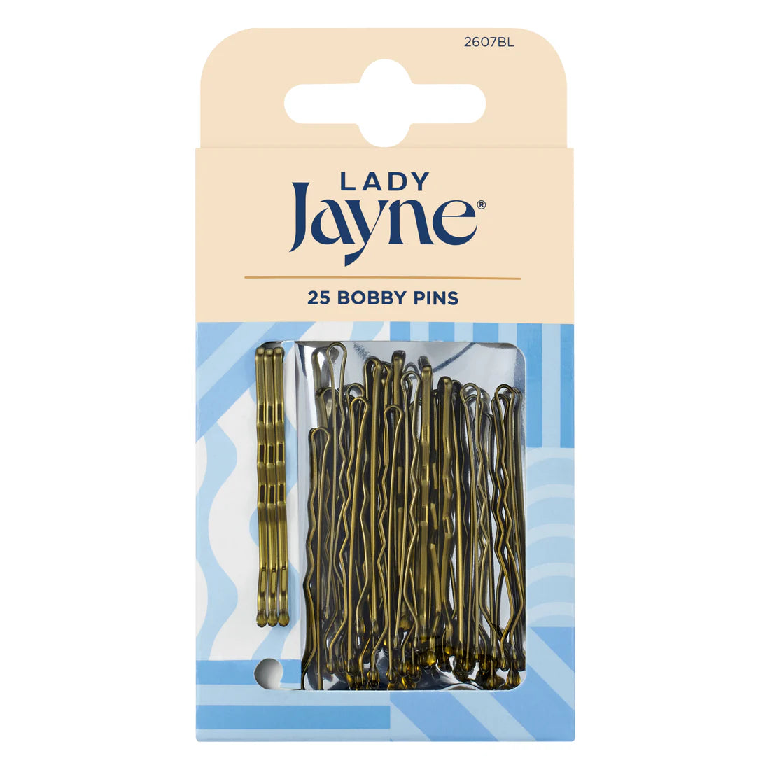Lady Jayne Bobby Pins Blonde 4.5cm - 25pk