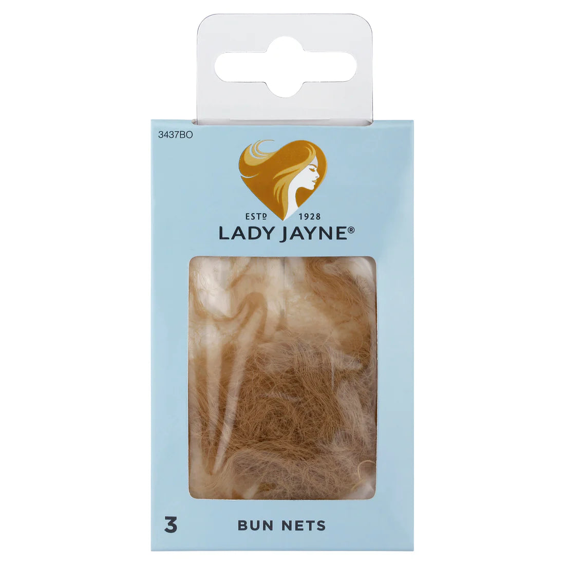 Lady Jayne Bun Net Blonde - 3pk