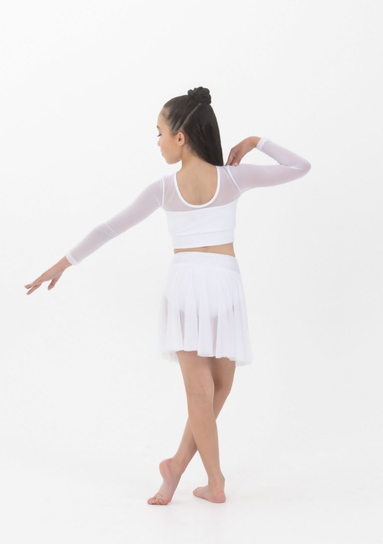 Tyler Long Sleeve Performance Crop - Child