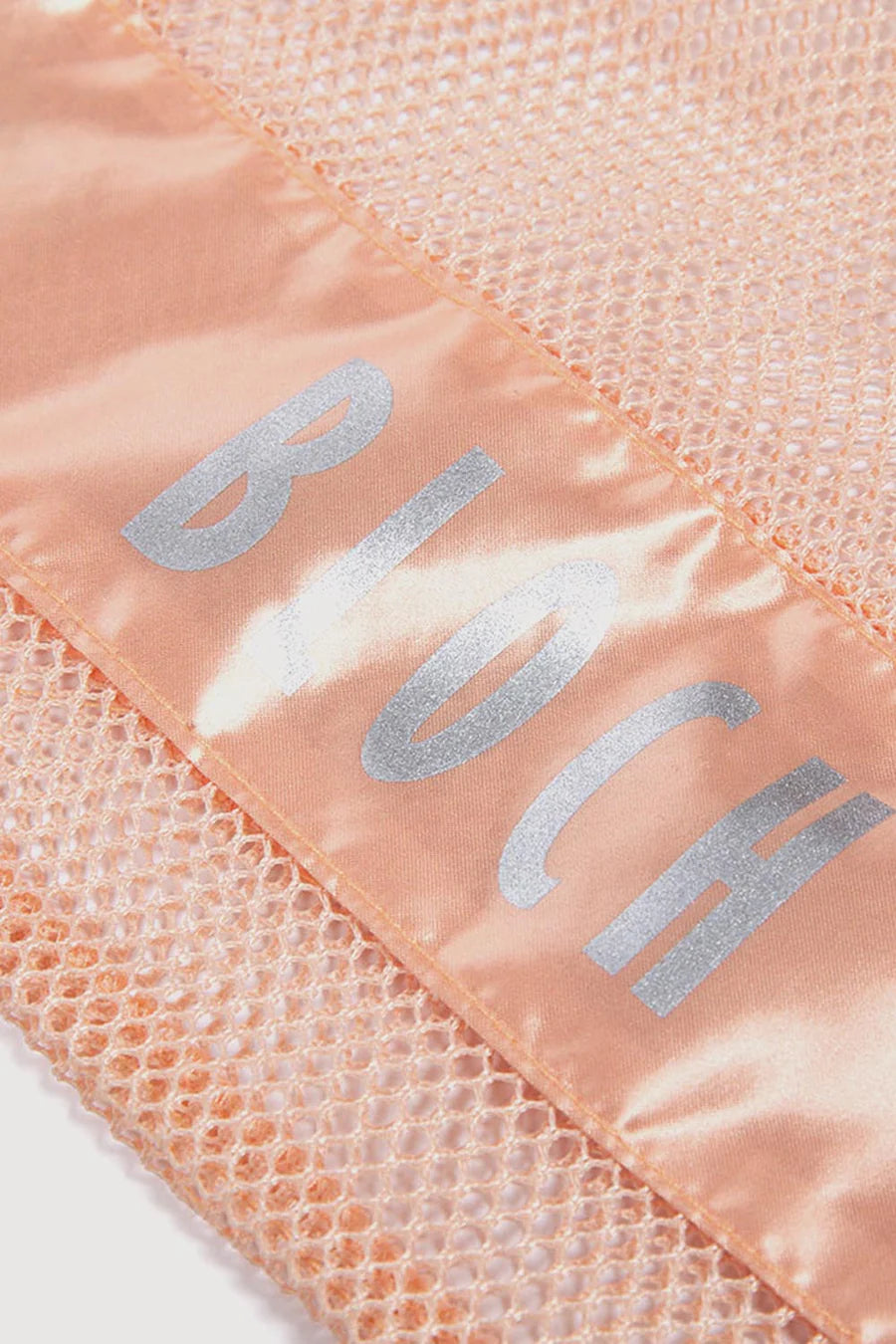 Bloch Mesh Shoe Bag - Apricot
