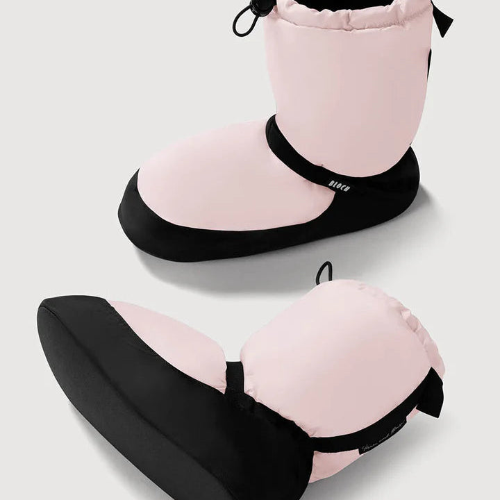 New Bloch Warmup Booties - Candy Pink