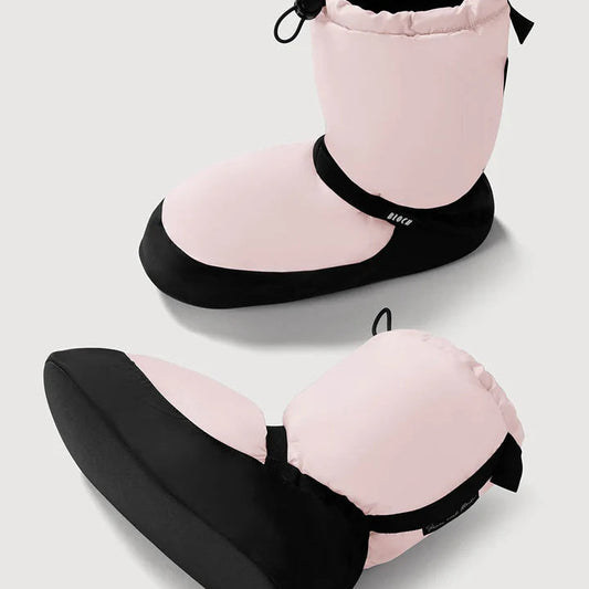 New Bloch Warmup Booties - Candy Pink
