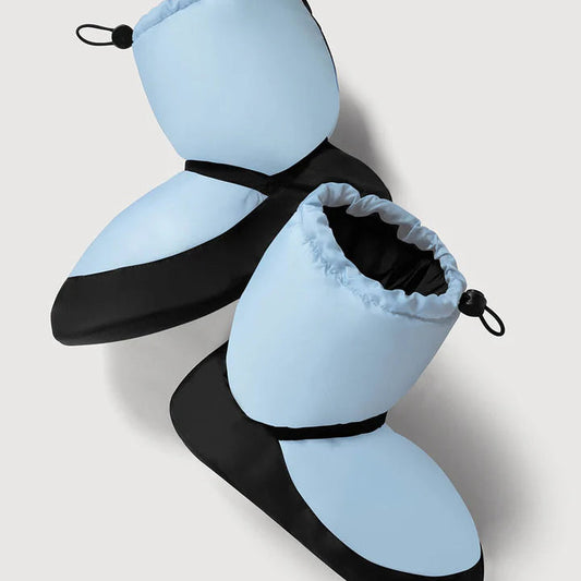 New Bloch Warmup Booties - Light Blue