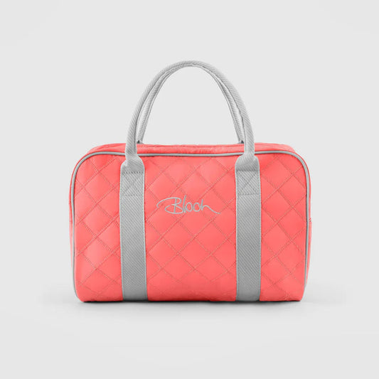 Bloch Quilted Encore Bag - Neon Coral