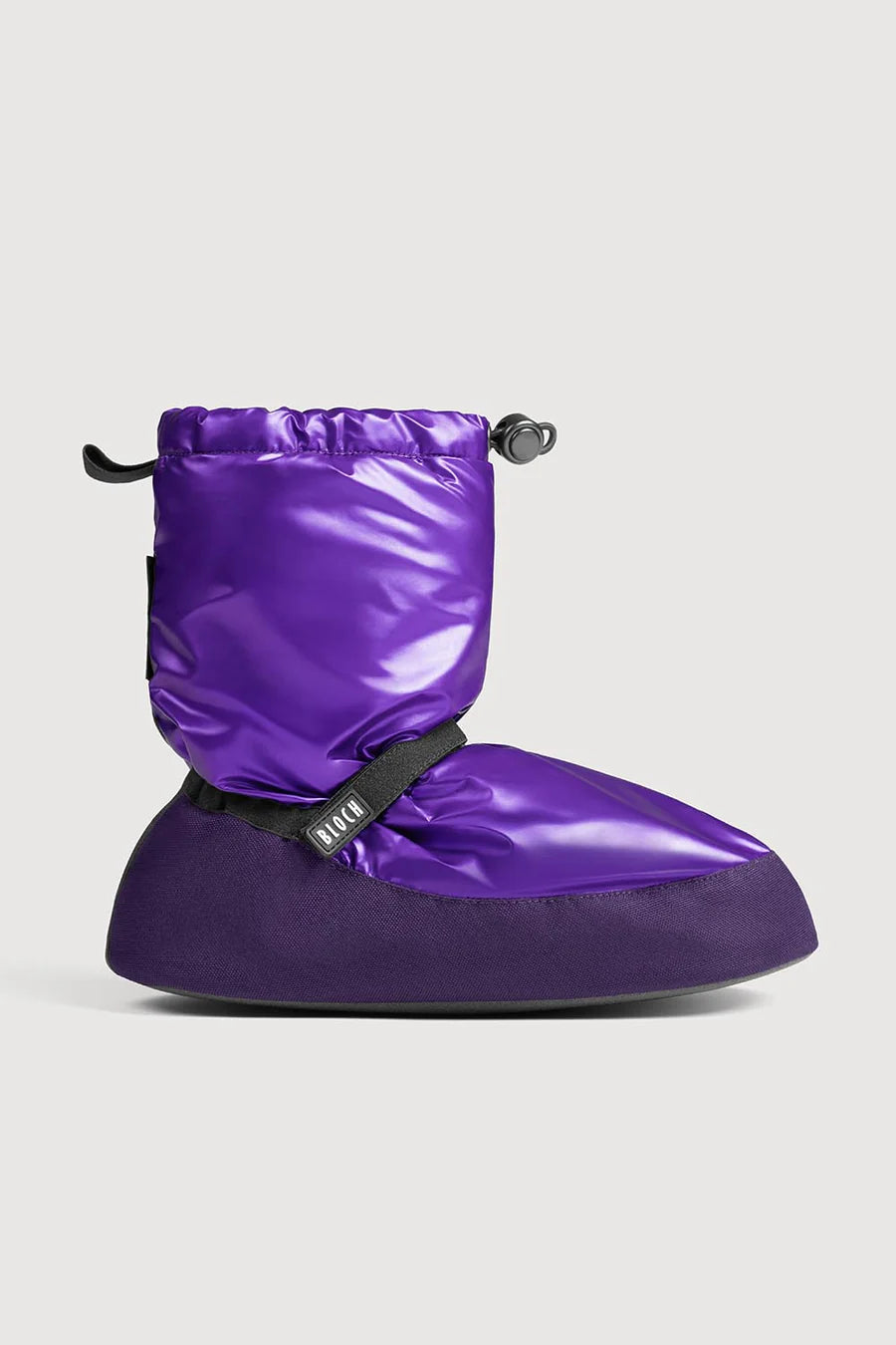 New Bloch Metallic Warmup Booties - Vibrant Purple