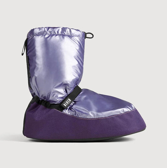 New Bloch Metallic Warmup Booties - Lilac