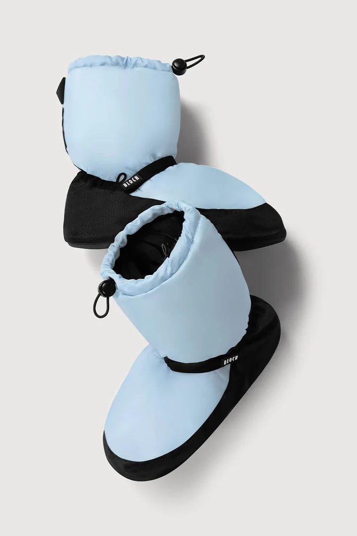 New Bloch Warmup Booties - Light Blue