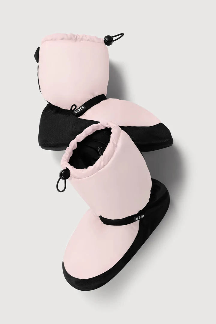 New Bloch Warmup Booties - Candy Pink