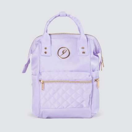 NEW Lilac Nova Quilted Backpack