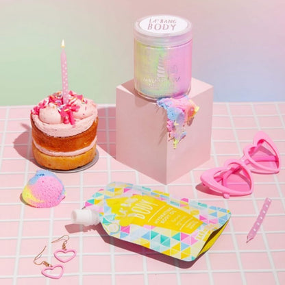 La'Bang Body Fluffy Body Scrub - Unicorn Glitter