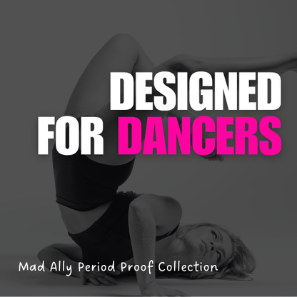 Mad Ally Dance Period Proof Collection  |  High Cut Bikini Brief