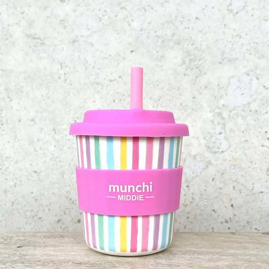 munchi Calypso Middie Cup with Straw