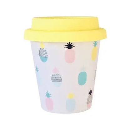 munchi Bubba Pretty Pineapple Babychino Cup with Straw
