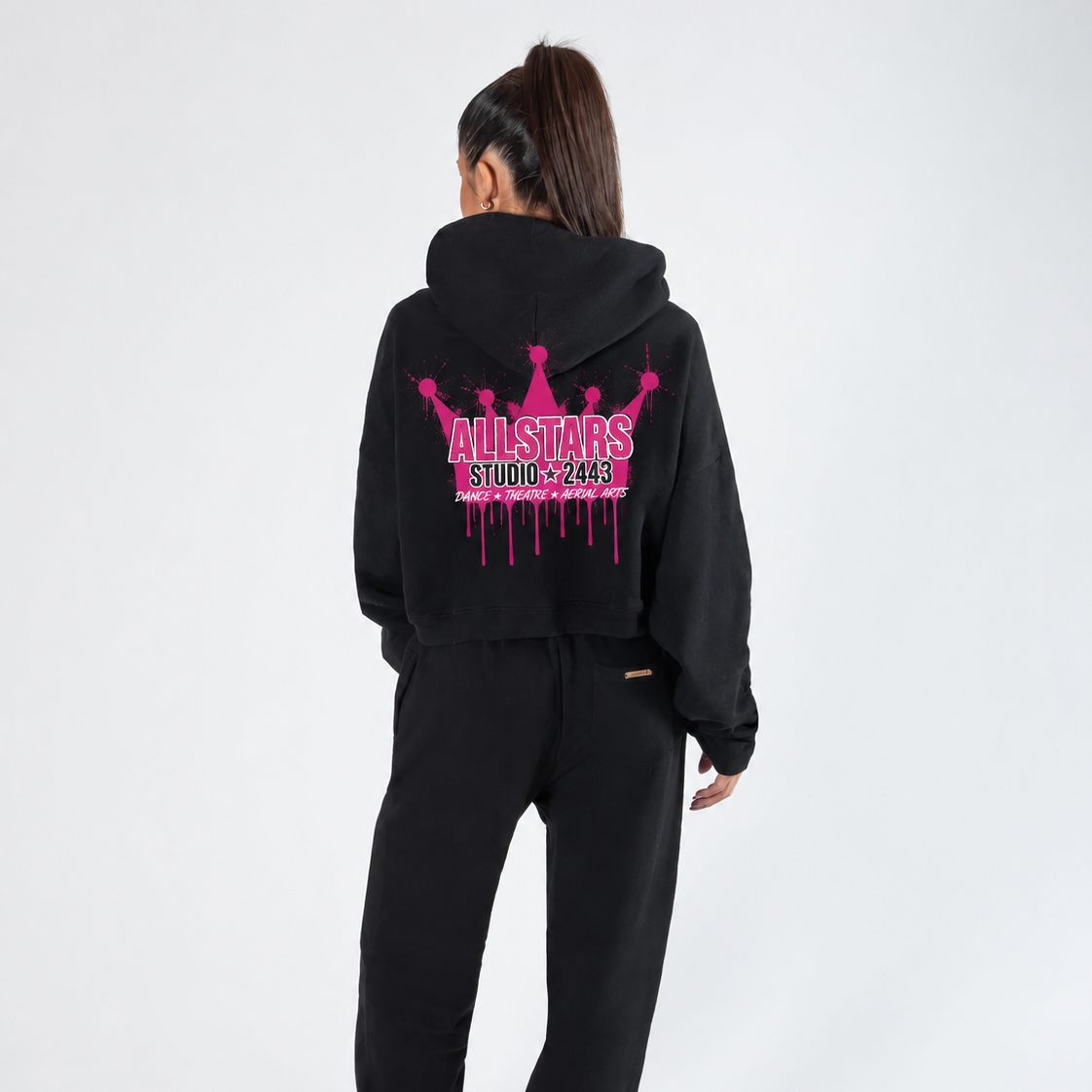 👑 Allstars Studio 2444 Merch | Avery Crop Hoodie