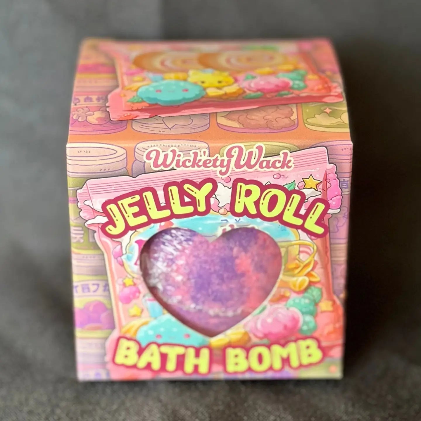 Wick'ety Wack Bath Bomb - Jelly Roll