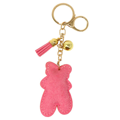 Pink Poppy Sparkle Bag Charm - Ballerina Jewel