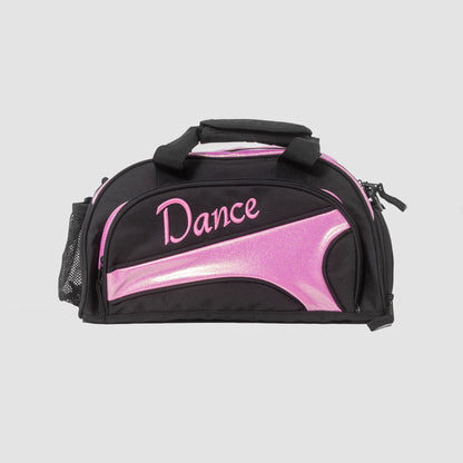 NEW Eco-Friendly Mini Duffel Bag - Black + Candy Glitter