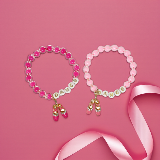 Dance Letter Bead Bracelet