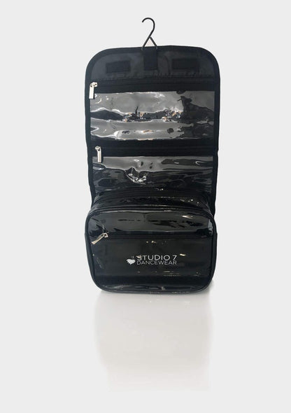 Holographic Make Up Bag - Shiny Black
