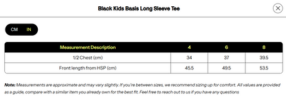 👑 Allstars Studio 2444 Merch | Basis Long Sleeve Tee