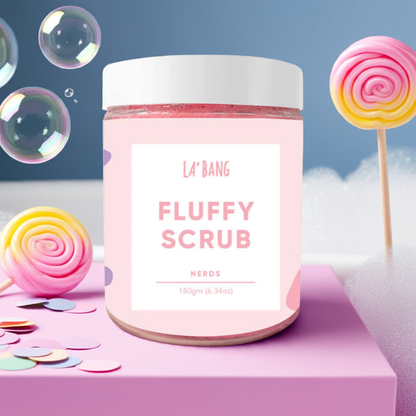 La'Bang Body Fluffy Body Scrub - Nerds LIMITED EDITION
