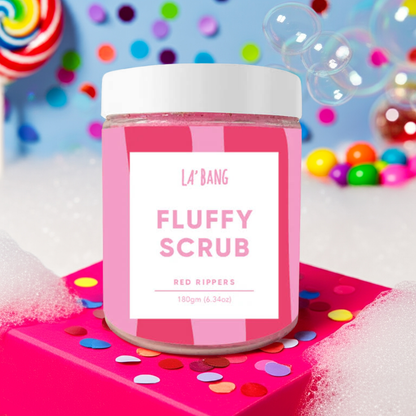 La'Bang Body Fluffy Body Scrub - Red Ripper Lollies