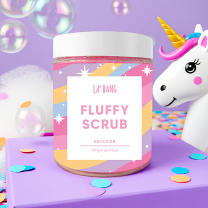 La'Bang Body Fluffy Body Scrub - Unicorn Glitter