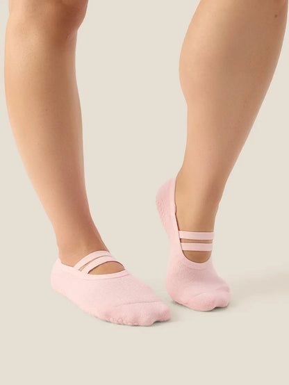 MoveActive Ballet Grip Socks - Sweet Pink