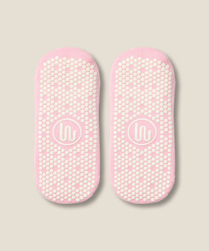 MoveActive Low Rise Grip Socks - Candy Frill Pink