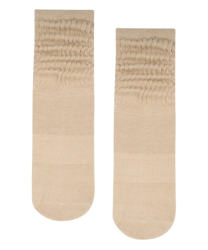 MoveActive Scrunch Grip Socks - Latte