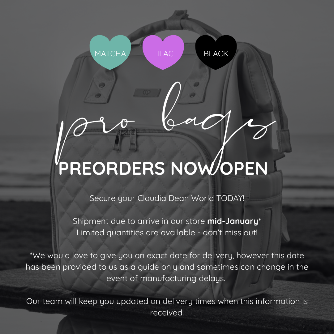PREORDER OPEN 💚🧋 NEW Claudia Dean World Pro Bag - Matcha