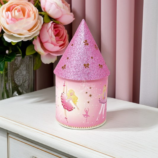 Pink Poppy Romantic Ballet Colour Night Light