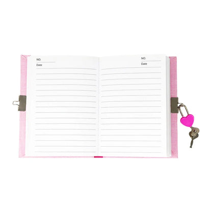 Pink Poppy Candy Scented Lockable Diary | Bejewelled Ballerina
