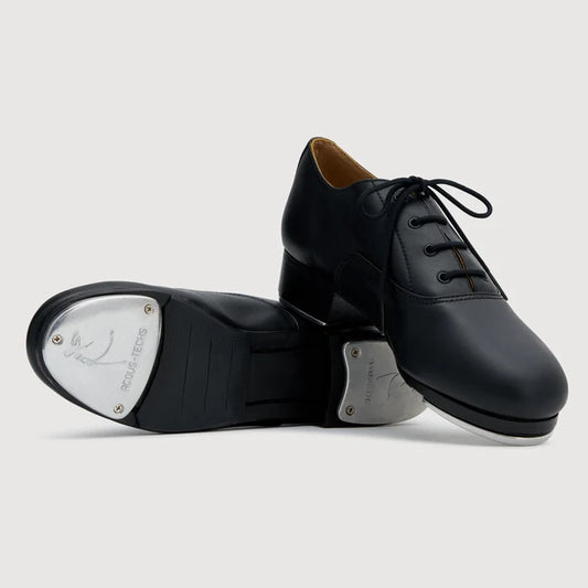 SLICK Dancewear Leather Lace Up Oxford Tap Shoe - Child