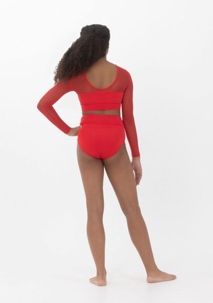 Tyler Long Sleeve Performance Crop - Adult