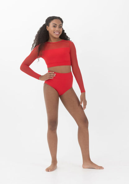 Tyler Long Sleeve Performance Crop - Adult