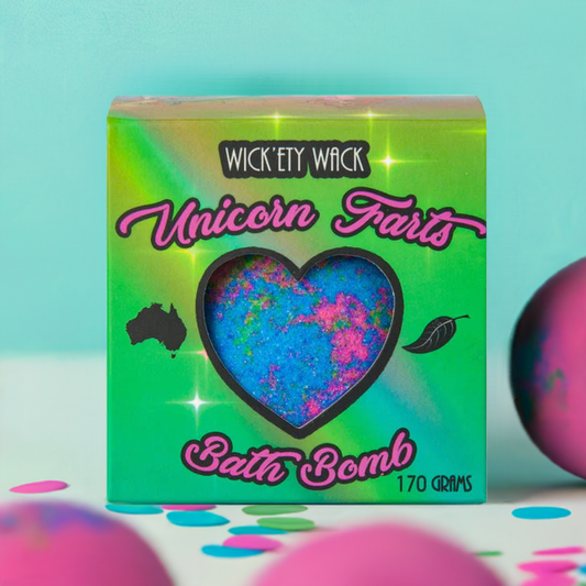 Wick'ety Wack Bath Bomb - Unicorn Farts