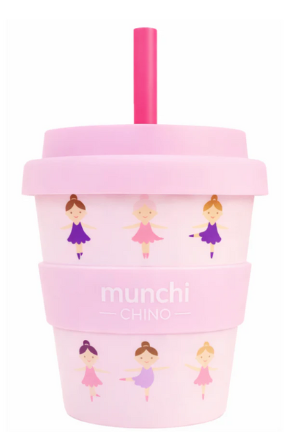 munchi Bubba Prima Ballerina Babychino Cup with Straw