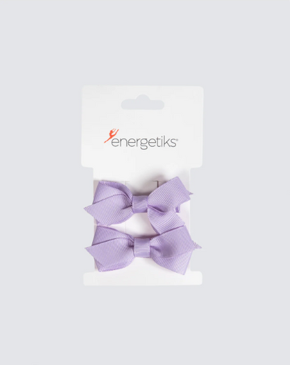 Jani Mini Bow Clips Twin Pink - Assorted Colours