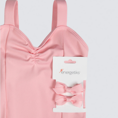 Jani Mini Bow Clips Twin Pink - Assorted Colours
