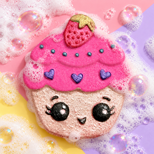 A Lil' Luxury | Sweet Tooth Cupcake Shimmer Luxe Bath Bomb