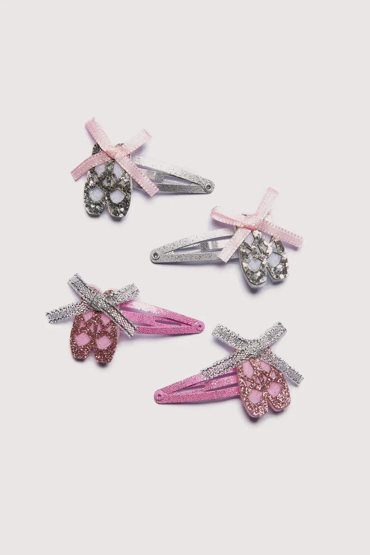 Ballet Shoe Hair Clips