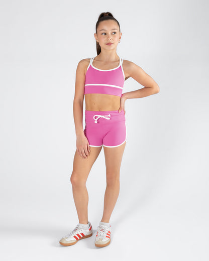 Zuri Shorts Pink Blossom MOTION EDIT