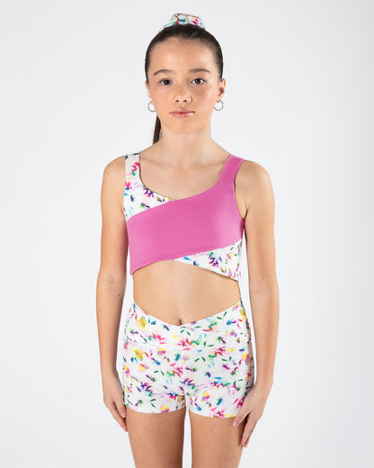 Izzy Crop Top | Pink Blossom