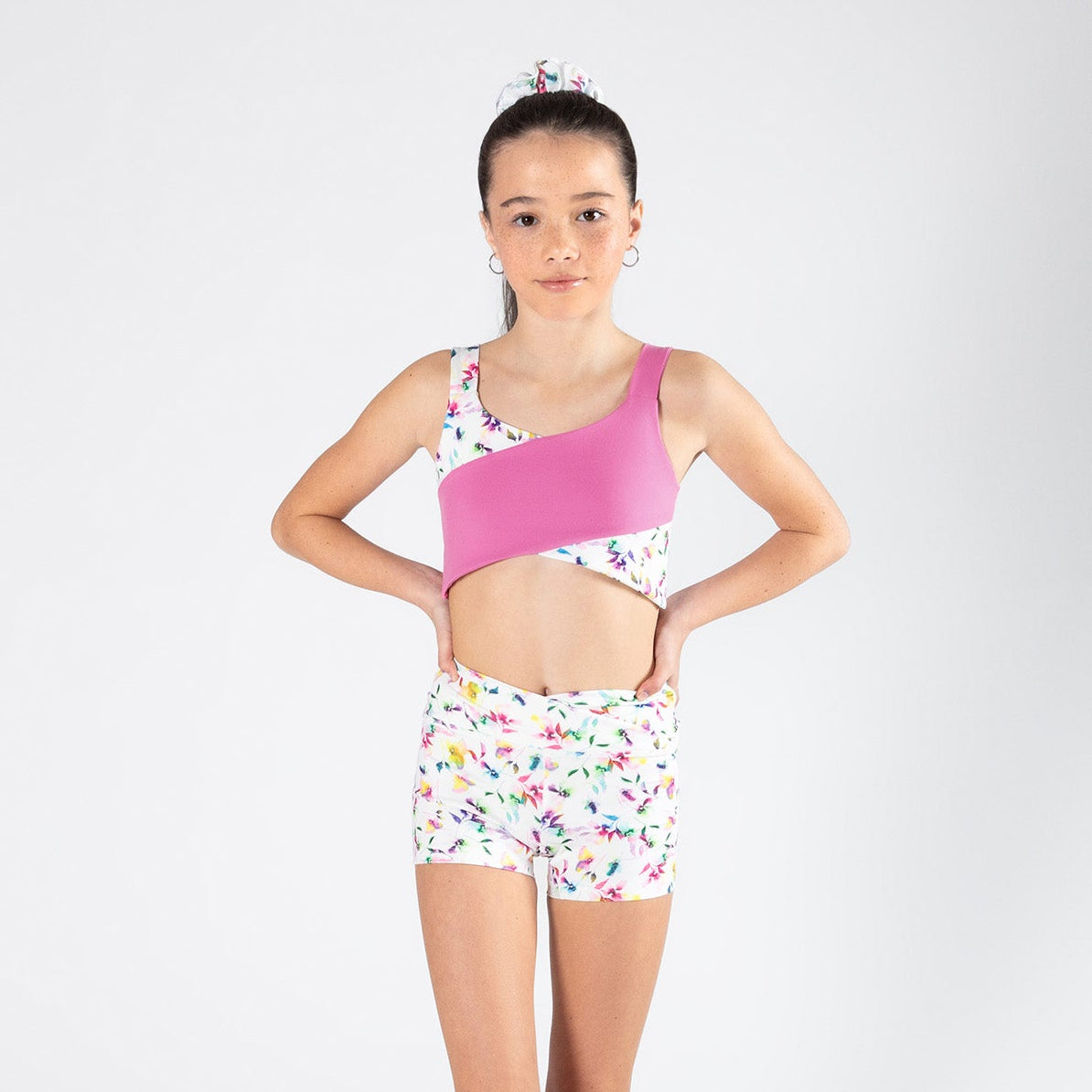 Izzy Crop Top | Pink Blossom